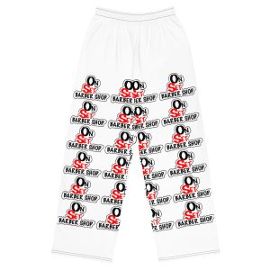 ON SET All-over print unisex wide-leg pants